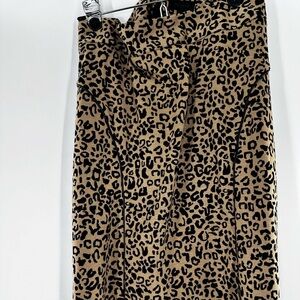 Torrid Animal Print Pencil Skirt